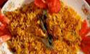 الأرز البسماتي بصدر الدجاج المطحون
